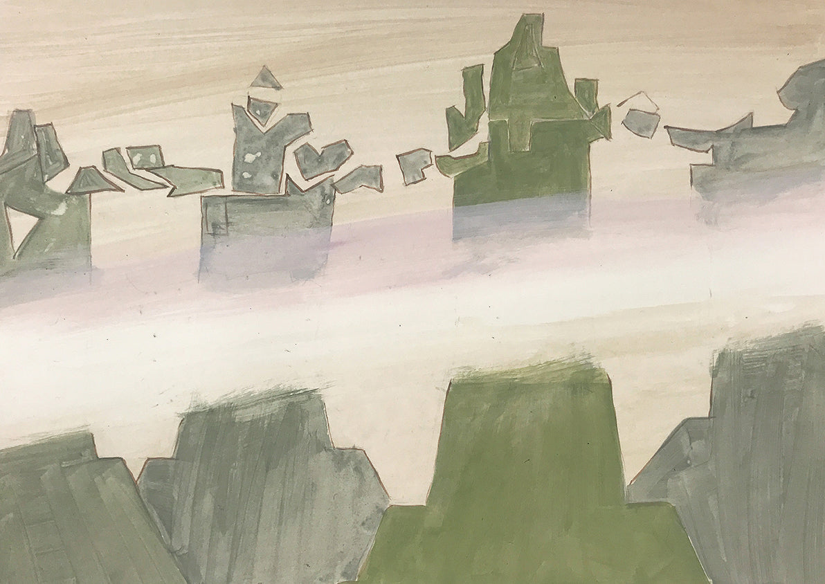 Andrew Kerr – Mist at the Pillars