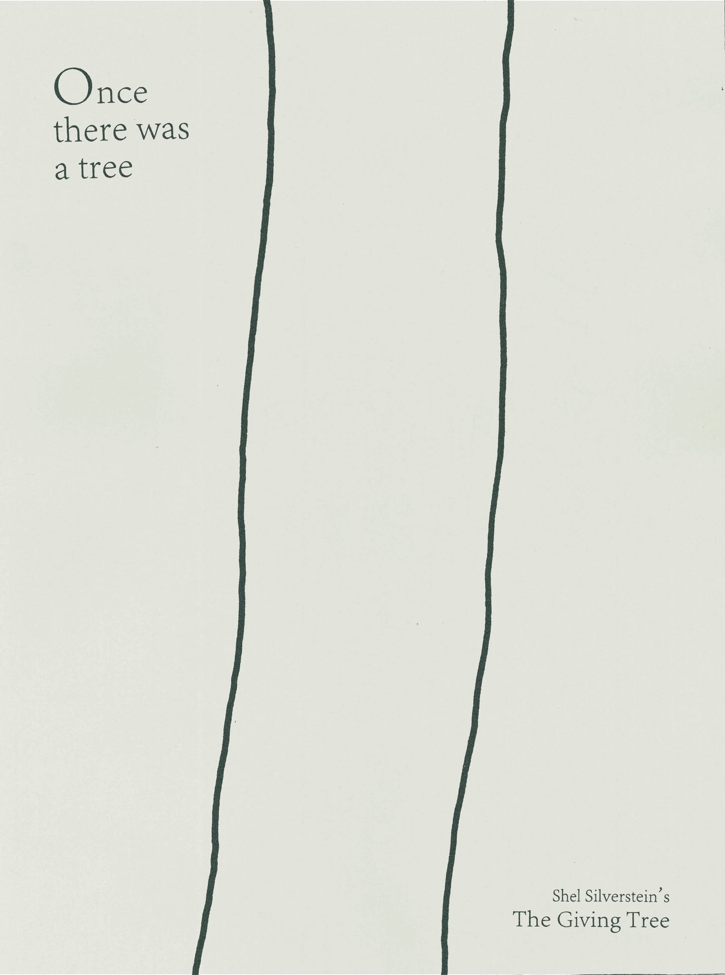 Marc Hundley - Once there was a tree
