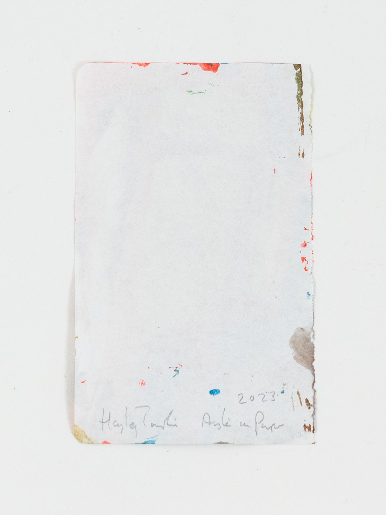 Hayley Tompkins – Untitled, 2023