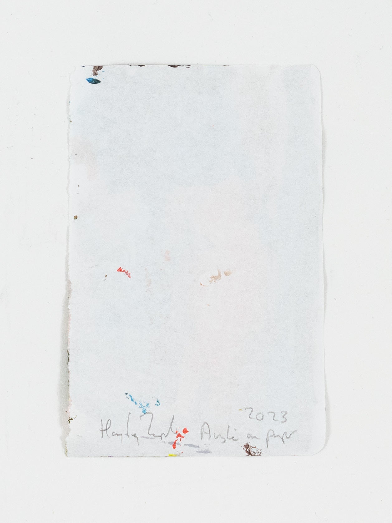 Hayley Tompkins – Untitled, 2023