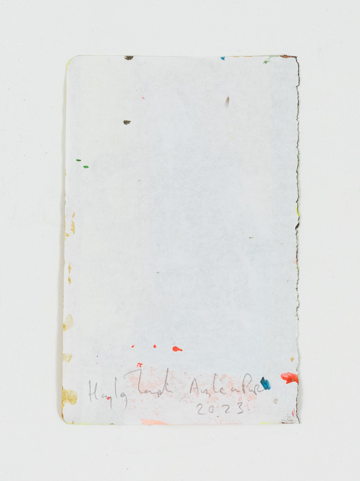 Hayley Tompkins – Untitled, 2023