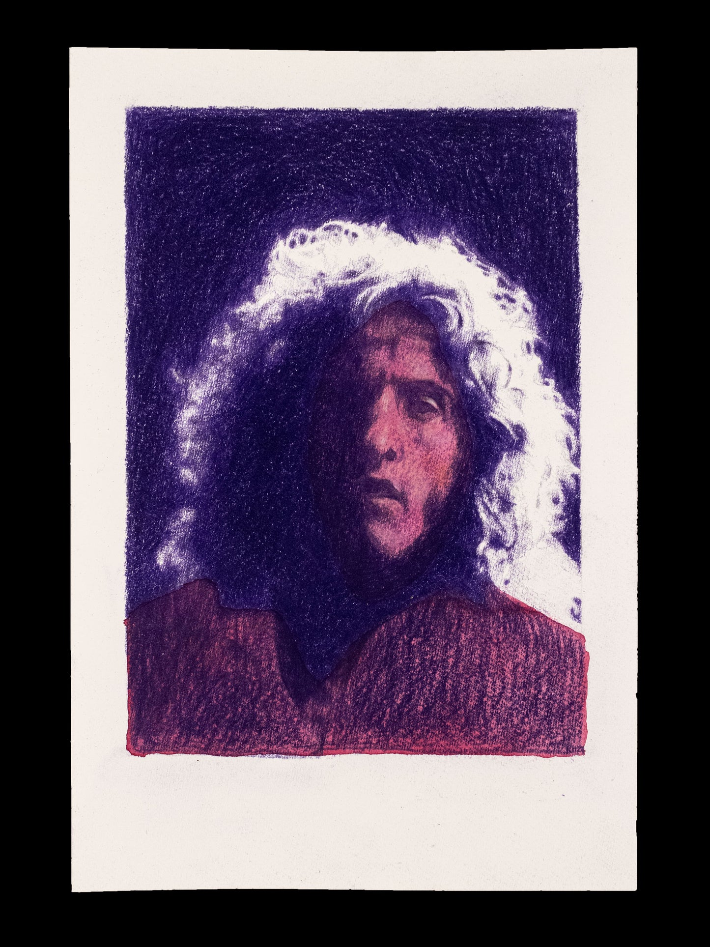 Richard Hughes - Halo Drawing (Roger, purple)