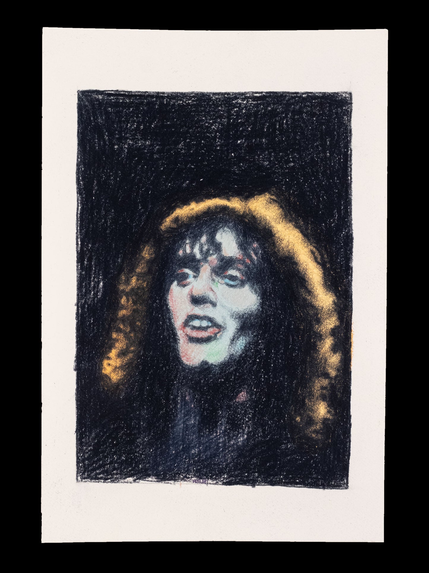 Richard Hughes - Halo Drawing (Peter, blue)