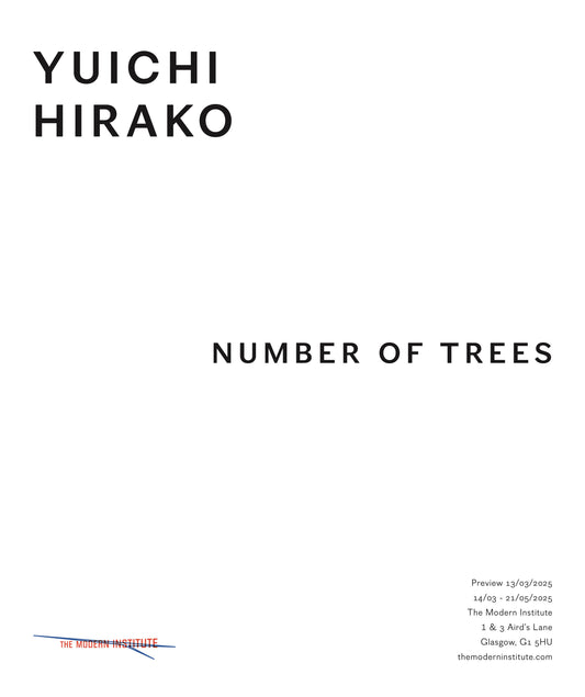 Yuichi Hirako - Number of Trees
