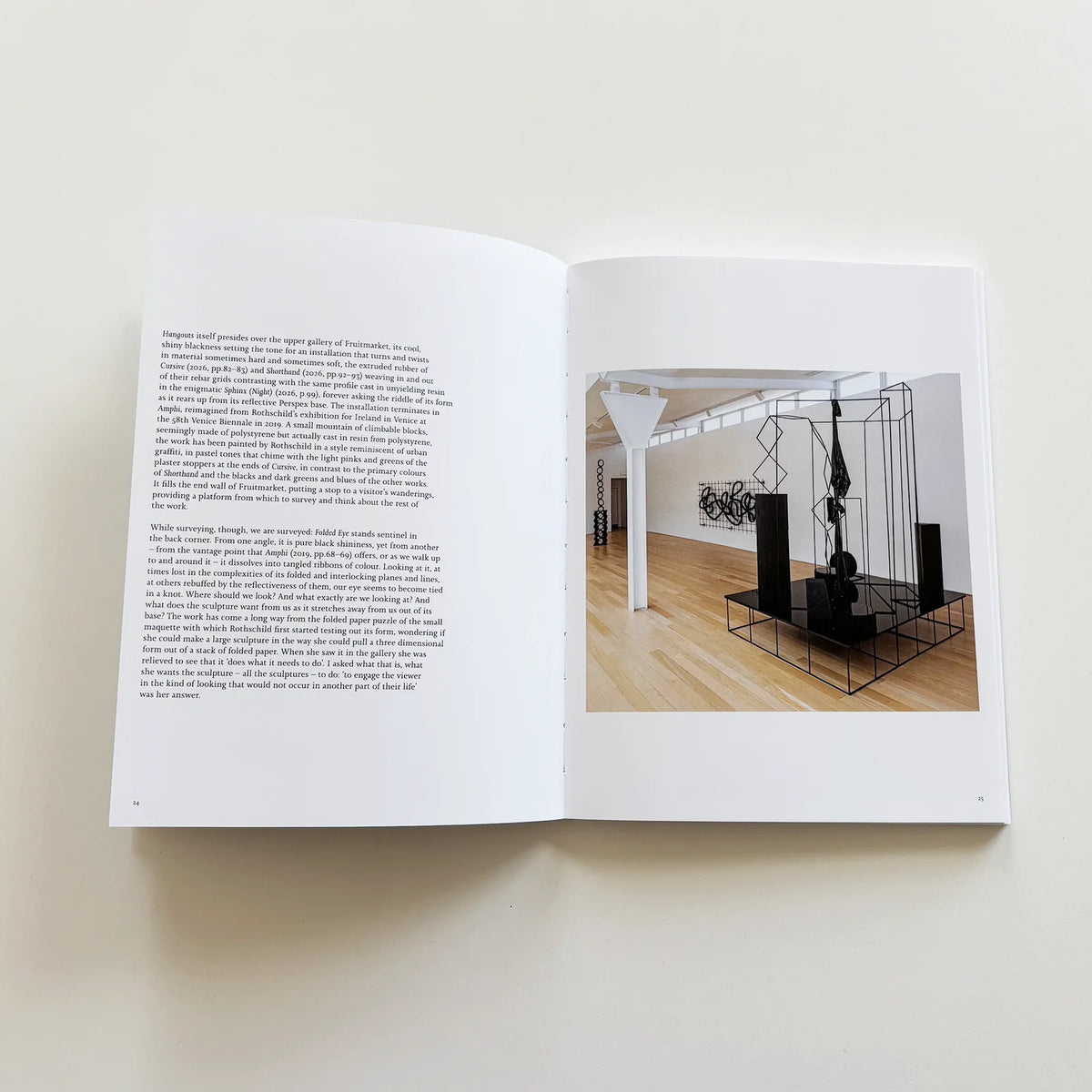 Eva Rothschild - The Void Presses The Wall