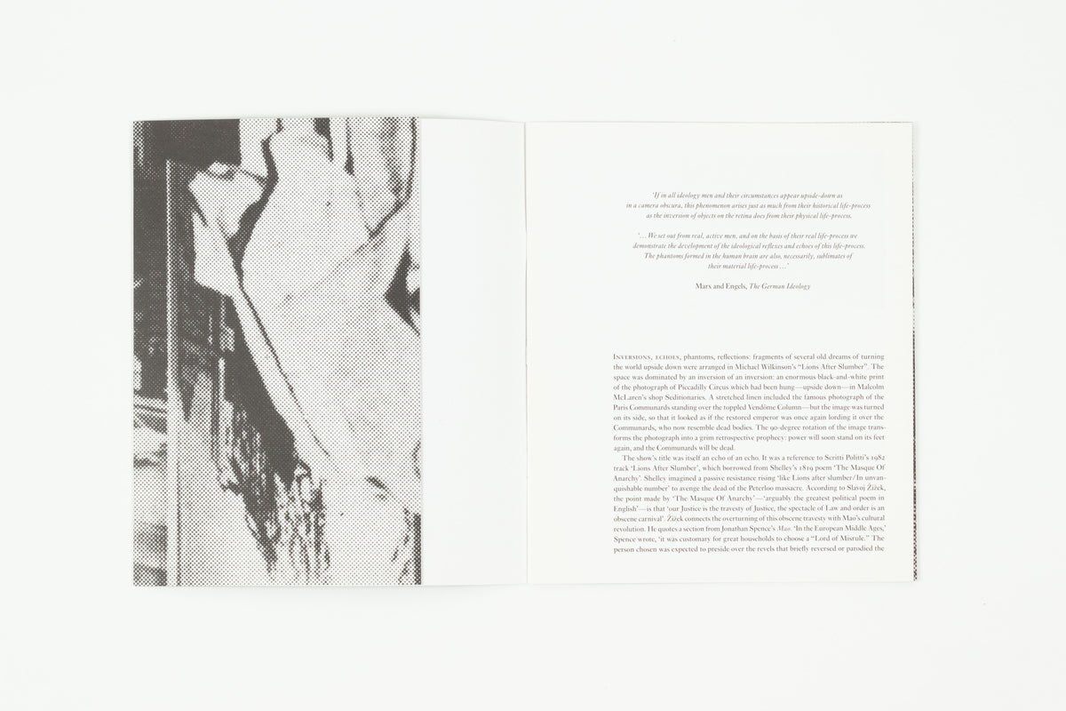 Slummer Michael Michael Wilkinson - Lions After Slumber – The Modern Institute