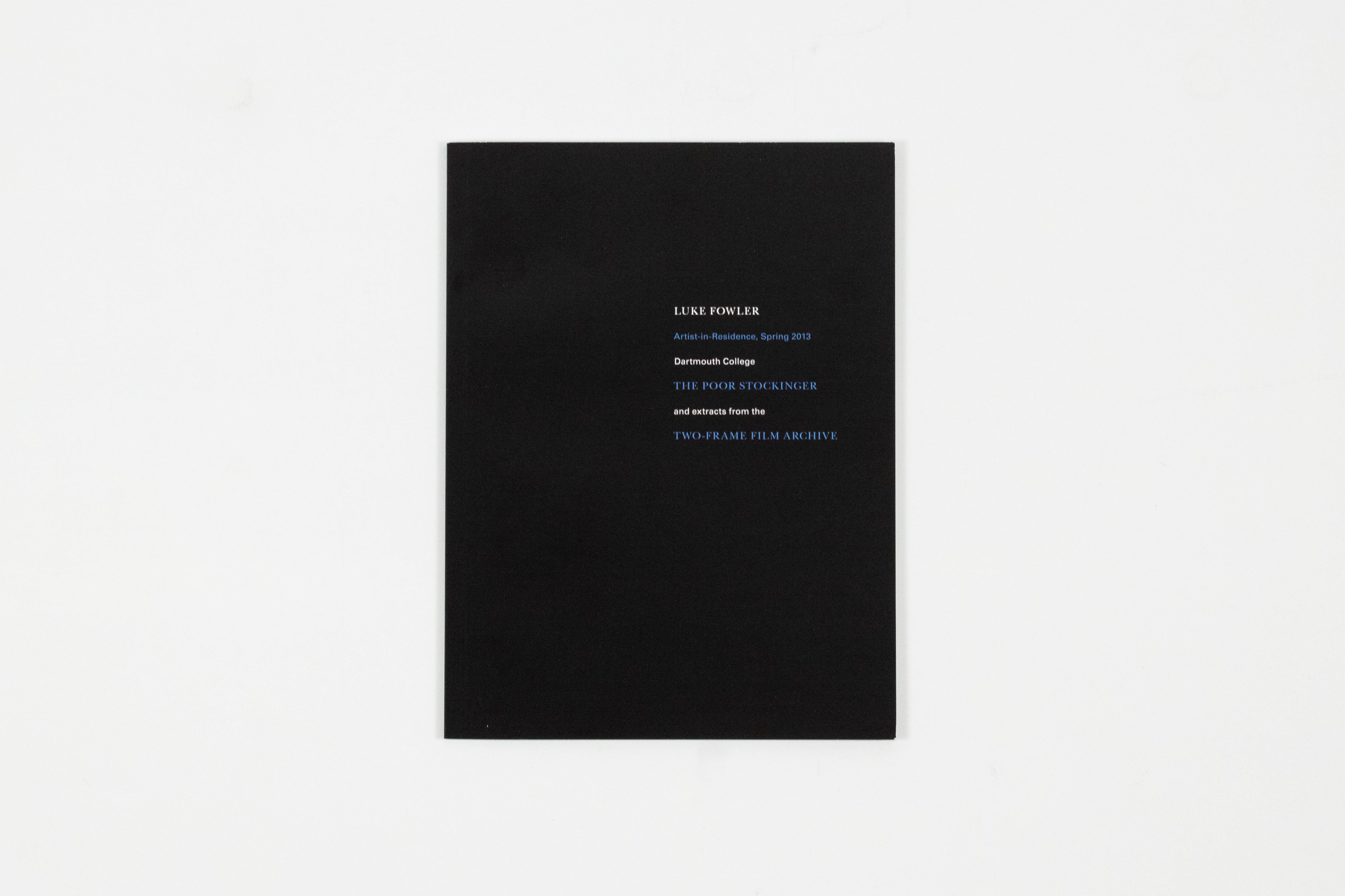 Luke Fowler - Artist-In-Residence, Spring 2013 – The Modern Institute