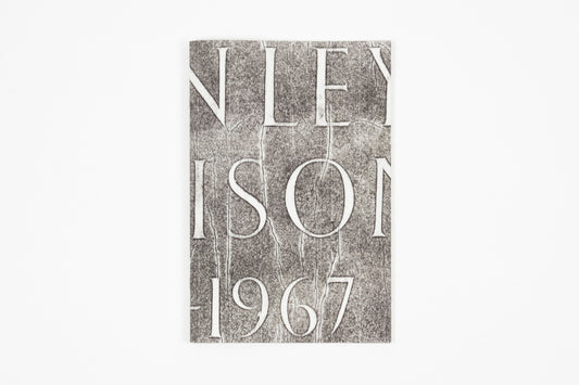 Scott Myles & Gavin Morrison - Last Words: Gravestones of Type Designers (Design Brief No. 8)