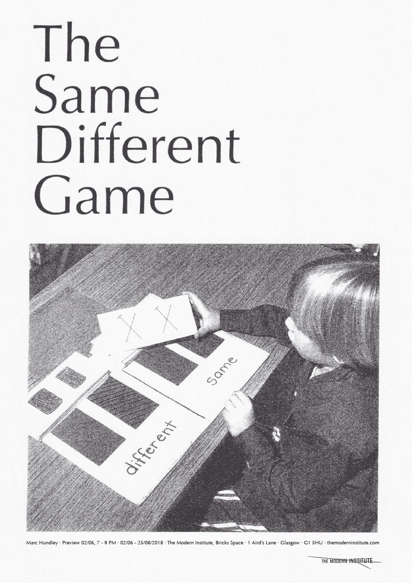 Marc Hundley – The Same Different Game